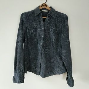 Coldwater Creek corduroyed button down shirt